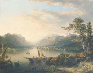 BROWN George Loring 1814-1889,The Hudson River,Christie's GB 2003-12-04