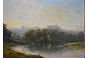 BROWN George 1800-1800,Stirling - Sunset From the Forth,1897,Andrew Smith and Son GB 2015-07-21