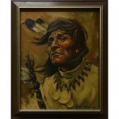 BROWN Harley 1939,PORTRAIT OF AN INDIGENOUS MAN,1969,Waddington's CA 2021-08-26