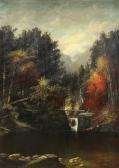 BROWN Harrison Bird 1831-1915,Picnic by the Falls,1888,Clars Auction Gallery US 2014-05-18