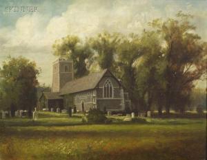 BROWN Harrison Bird 1831-1915,The Country Chapel,Skinner US 2008-08-12