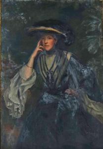BROWN Henry Harris 1864-1949,Portrait of Lady Hamilton,1905,Bellmans Fine Art Auctioneers 2022-02-22