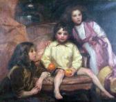 BROWN Henry Harris 1864-1949,THE CHILDREN OF ROBERT B BLACK,Lyon & Turnbull GB 2001-09-14