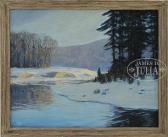 BROWN Horace 1876-1949,VERMONT WINTER LANDSCAPE,James D. Julia US 2017-02-09