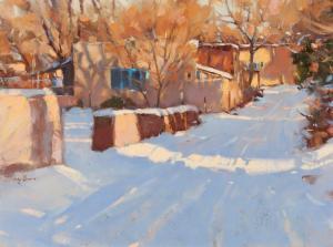 BROWN Irby 1928-2016,Toward Canyon Road,Altermann Gallery US 2018-08-10