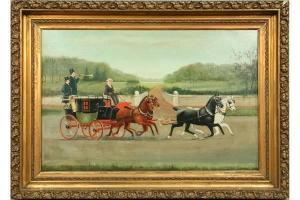 Brown J.F,Horse and Carriage at Country Estate,Kamelot Auctions US 2007-02-24