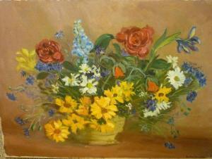 BROWN Jacline 1902-1994,Bouquet,Rossini FR 2010-09-21