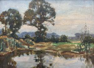 BROWN John Alfred Arnesby 1866-1955,Pool at Dusk,David Duggleby Limited GB 2024-03-15