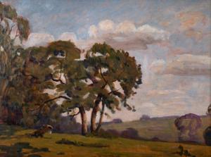 BROWN John Taylor 1800-1900,landscape with trees,20th century,John Nicholson GB 2021-01-20
