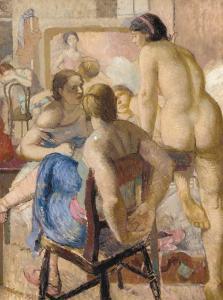 BROWN Lilian Susan Clara 1900-1900,The changing room,Christie's GB 2001-05-10