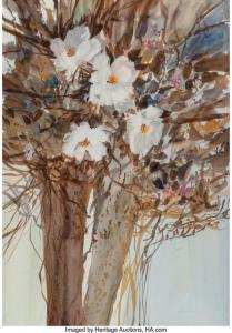 BROWN MALCOLM M 1931-2021,Trees and Flowers,1981,Heritage US 2021-06-10