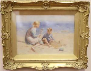 BROWN May Marshall 1887-1968,BUILDING SANDCASTLES,1968,McTear's GB 2016-04-24
