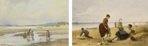 BROWN Michael 1840-1925,CHILDREN BY THE SEA,Sotheby's GB 2015-10-19