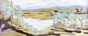 BROWN Michael 1969,LOUGH THROUGH THE TREES,Ross's Auctioneers and values IE 2019-06-12
