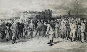 BROWN Michael 1840-1925,St. Andrews: The Amateur Golf Championship in 1895,Christie's GB 2012-05-30