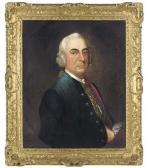BROWN Nathaniel,Portrait of a gentleman,1760,Christie's GB 2007-01-10