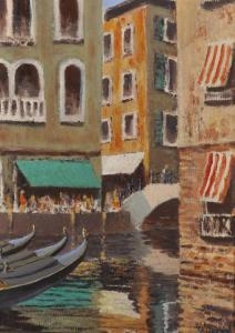 BROWN P.H,A Venetian Canal Scene,20th Century,John Nicholson GB 2019-09-04