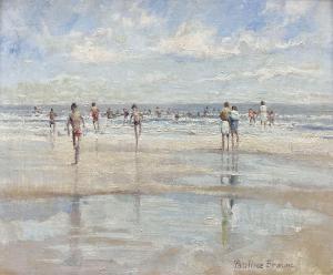 BROWN Pauline 1926,Bathers at Low Tide,David Duggleby Limited GB 2023-08-26