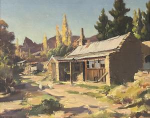 BROWN Peter 1948,Conroy\’s Gully, Central Otago,1975,International Art Centre NZ 2023-02-13