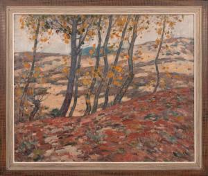 BROWN Roy H. 1879-1956,Autumn landscape,Eldred's US 2023-07-28