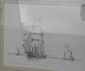 BROWN Samuel John Milton 1873-1965,Clipper ship,Dreweatt-Neate GB 2007-06-14