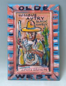 BROWN Smoky 1917-2005,Lucious Autry Black Cowboy,1995,Burchard US 2021-01-24