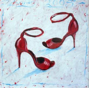 BROWN Trevor J,Red Shoes,2005,Gormleys Art Auctions GB 2017-05-16