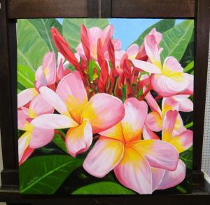 BROWN Valerie,Pink Frangipani; Through the trees,Bellmans Fine Art Auctioneers GB 2019-11-19