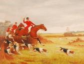 BROWN W,hunting scenes the hunt a full gallop,1911,Fieldings Auctioneers Limited 2010-07-24