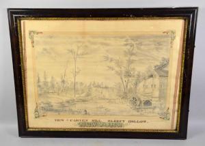 BROWN W.J,View of Carves Milll, Sleepy Hollow, NY,Dargate Auction Gallery US 2019-06-02