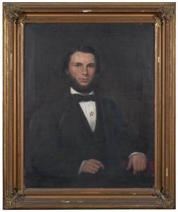 BROWN William Garl 1823-1894,Portrait of a George B. Anderson,1864,Brunk Auctions US 2022-03-25