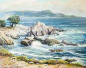 BROWN William J 1865-1949,Monterey Coast,John Moran Auctioneers US 2018-08-21