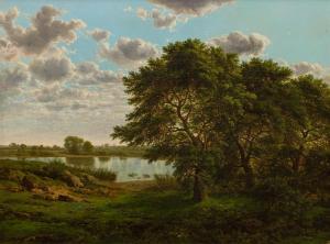 BROWN William Mason 1828-1898,Summer Landscape,Shannon's US 2023-10-26