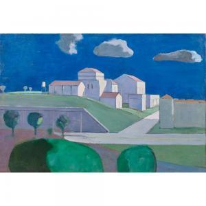 BROWN William Theophilus 1919-2012,Untitled (View of the Presidio, San F,1983,Clars Auction Gallery 2023-09-14