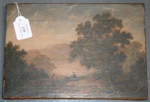 BROWN Woodley 1800-1800,Landscape with Fishermen by a River,Tooveys Auction GB 2013-05-15