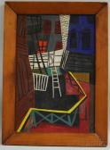 BROWNE Ben 1921,Abstract Cityscape,2004,Skinner US 2012-04-11
