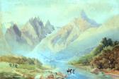 BROWNE Captain W. B,The Sonamary Pass into Thibet and view in Ka,1856,Lacy Scott & Knight 2013-06-15