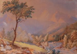 BROWNE Captain W. B,The Sonamary Pass into Tibet and View in Kas,1856,Lacy Scott & Knight 2014-06-14