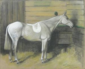 BROWNE E.C.R 1900-1900,portraits of horses in stables,Burstow and Hewett GB 2013-09-25