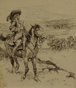 BROWNE Gordon Frederick 1858-1932,Illustration for Lorna Doone,Golding Young & Co. GB 2019-02-27