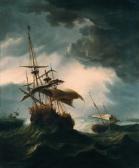 BROWNE J 1780,A Dutch squadron dispersing in a violent storm,Christie's GB 2000-05-11