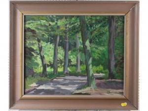BROWNE Leslie 1953,Roadside Trees,Jones and Jacob GB 2017-02-08