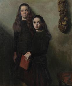 Browne Margaret Fitzhugh 1884-1972,Two Girls,Skinner US 2022-09-21