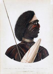BROWNE Richard 1776-1824,Coola-benn, Native Chief of Ashe Island Hunters Ri,Bonhams GB 2010-11-14