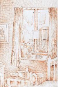 BROWNE Ruth D 1905-2002,A VIEW THROUGH THE WINDOW,Ross's Auctioneers and values IE 2020-07-15