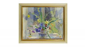 BROWNING Amy Katherine 1882-1970,Still Life with Spring Flowers,Anderson & Garland GB 2023-11-30