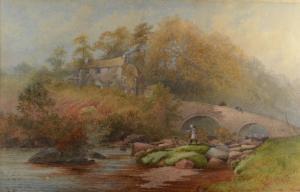 BROWNING F,Dartmeet Bridge,1888,David Lay GB 2017-10-26