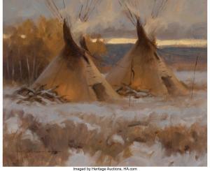 BROWNING Tom 1949,Tepees Smoking,1921,Heritage US 2023-10-20