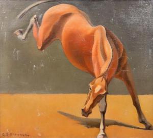 BROWNLOW Charles,Kicking Horse,20th Century,Bellmans Fine Art Auctioneers GB 2019-11-27