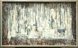 brownlow DAVID 1915-2006,Abstracted Skyline,1957,Clars Auction Gallery US 2011-03-12